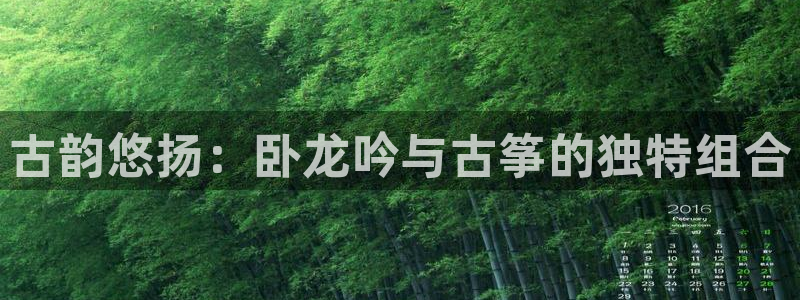 k8凯发国际首页：古韵悠扬：卧龙吟与古筝的独特组合